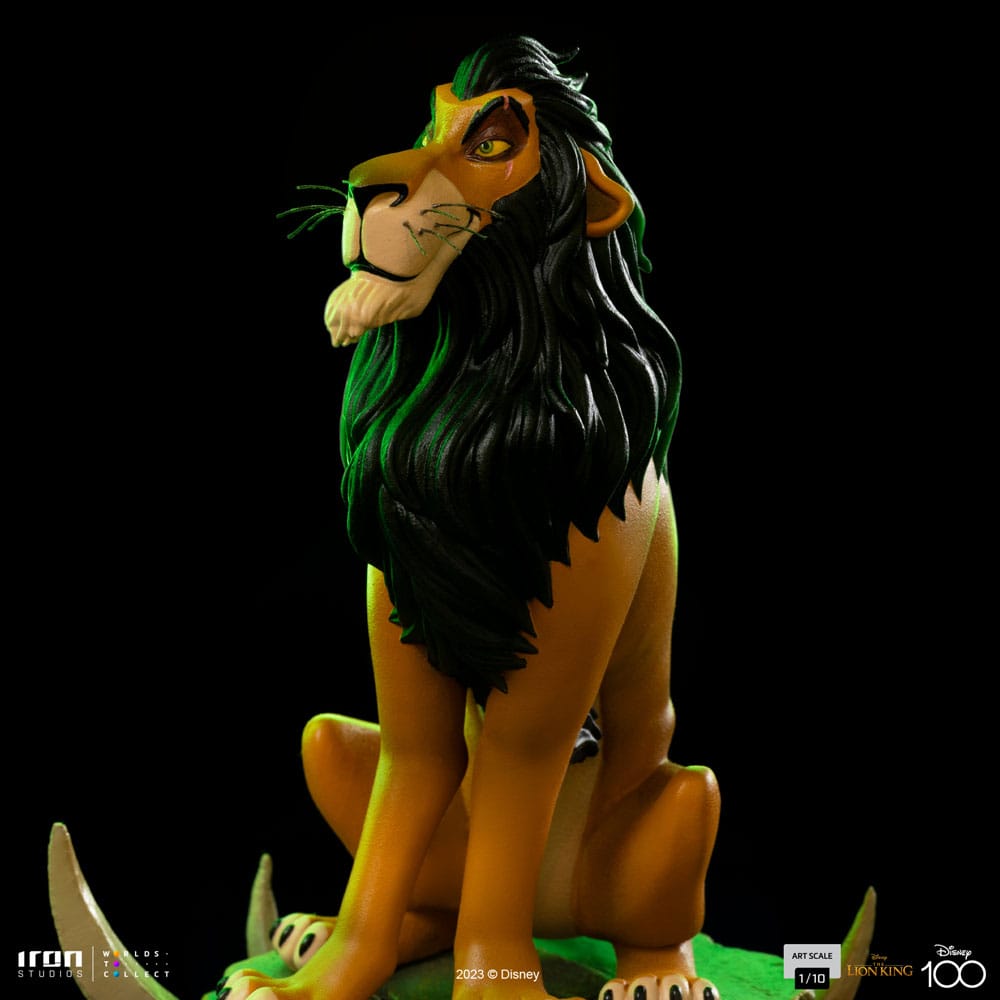 Iron Studios The Lion King Art Scale Statue 1/10 Scar Regular 16 cm by LAB7 Malta