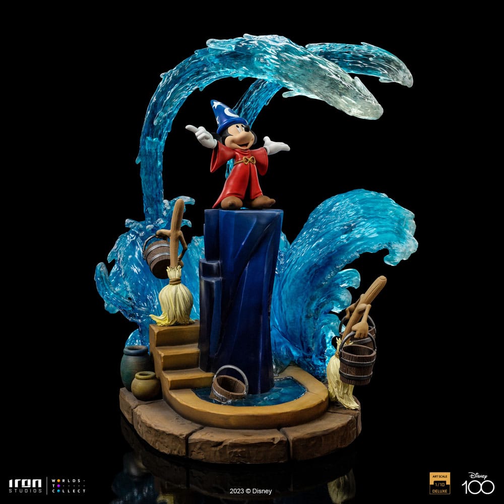 Iron Studios Disney Art Scale Deluxe Statue 1/10 Mickey Fantasia Deluxe 51 cm by LAB7 Malta