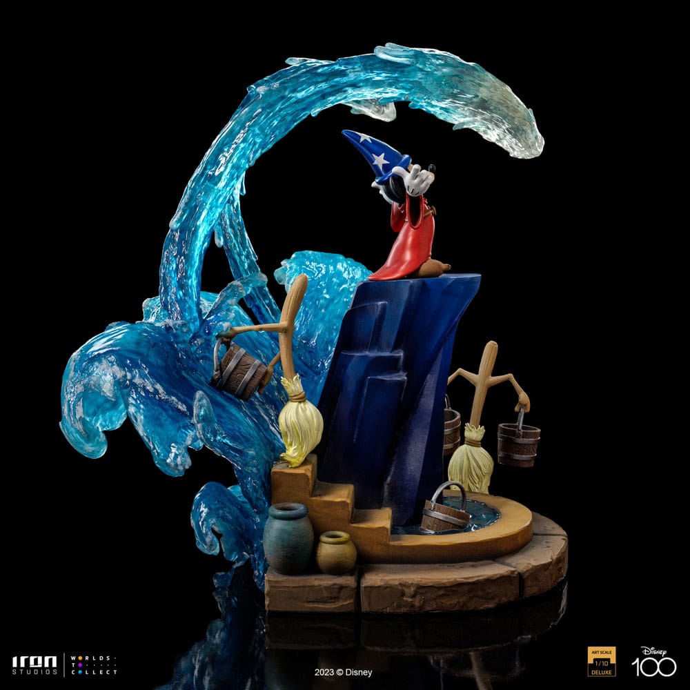 Iron Studios Disney Art Scale Deluxe Statue 1/10 Mickey Fantasia Deluxe 51 cm by LAB7 Malta