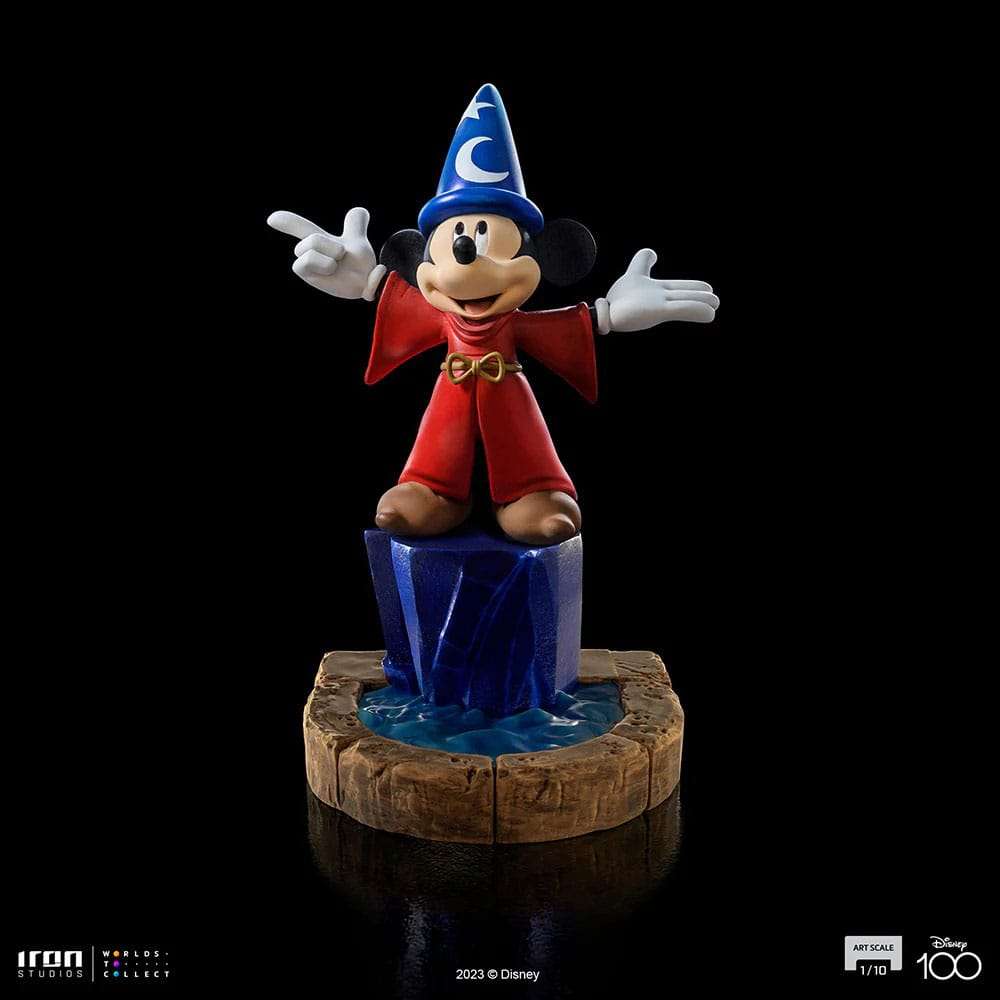 Iron Studios Disney Art Scale Statue 1/10 Mickey Fantasia Regular 25 cm by LAB7 Malta