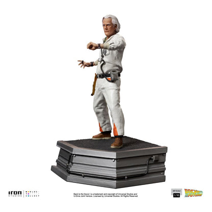 Iron Studios Back to the Future Art Scale Statue 1/10 Doc Brown 22 cm by LAB7 Malta