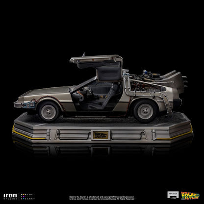 Iron Studios Back to the Future Art Scale Statue 1/10 DeLorean 23 cm by LAB7 Malta