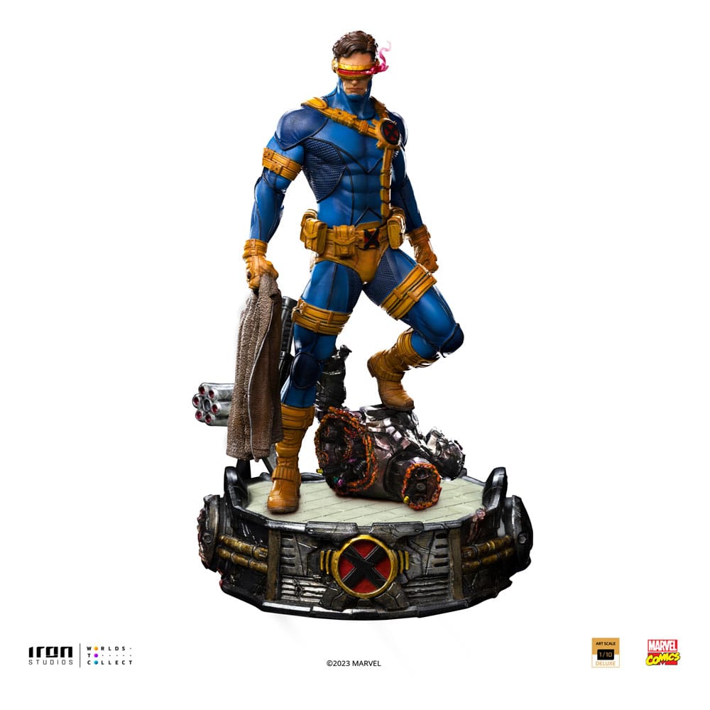 Iron Studios Marvel Art Scale Deluxe Statue 1/10 Cyclops Unleashed 23 cm by LAB7 Malta