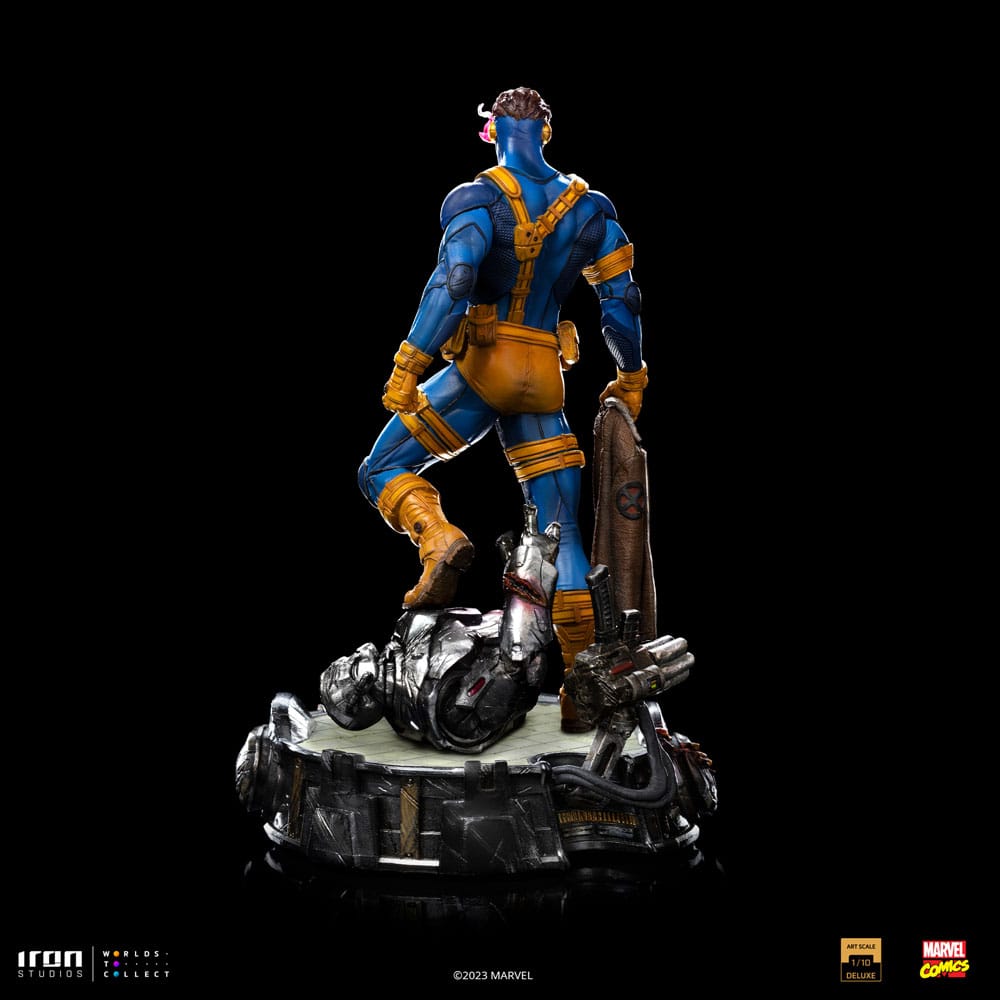 Iron Studios Marvel Art Scale Deluxe Statue 1/10 Cyclops Unleashed 23 cm by LAB7 Malta