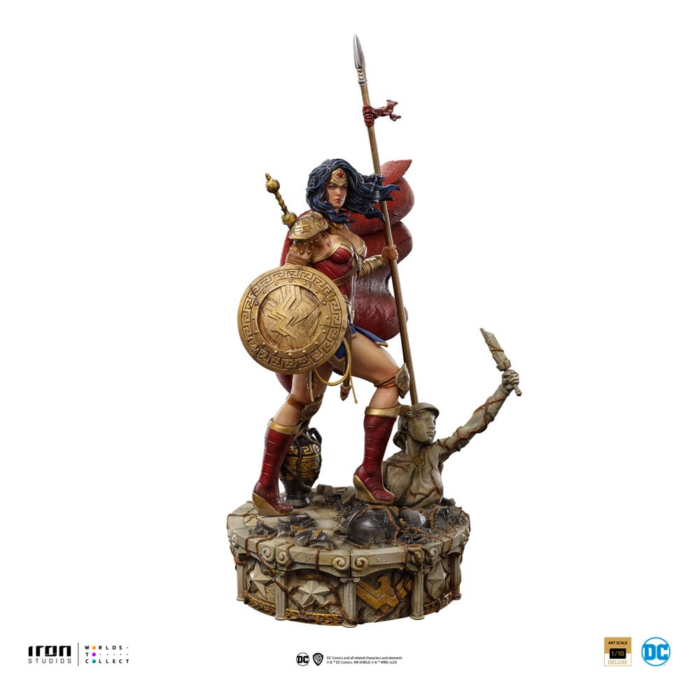 Iron Studios Wonder Woman Unleashed BDS Art Scale Statue 1/10 Wonder Woman 30 cm by LAB7 Malta