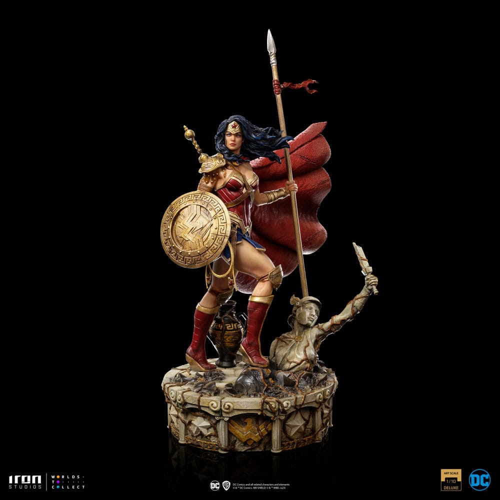 Iron Studios Wonder Woman Unleashed BDS Art Scale Statue 1/10 Wonder Woman 30 cm by LAB7 Malta