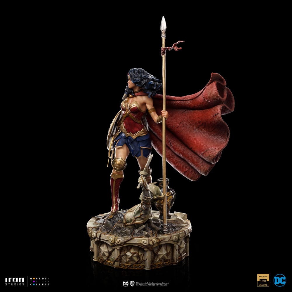 Iron Studios Wonder Woman Unleashed BDS Art Scale Statue 1/10 Wonder Woman 30 cm by LAB7 Malta