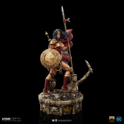 Iron Studios Wonder Woman Unleashed BDS Art Scale Statue 1/10 Wonder Woman 30 cm by LAB7 Malta