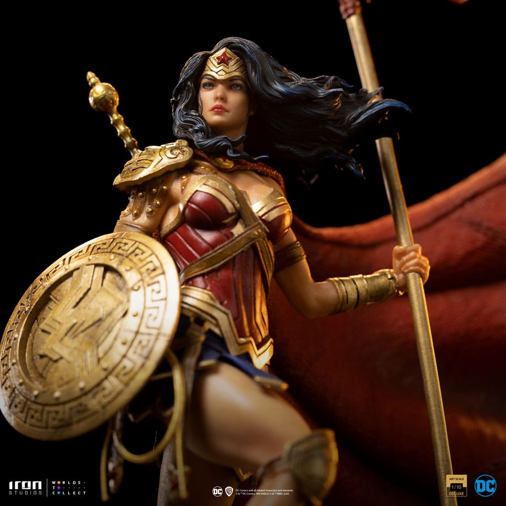 Iron Studios Wonder Woman Unleashed BDS Art Scale Statue 1/10 Wonder Woman 30 cm by LAB7 Malta