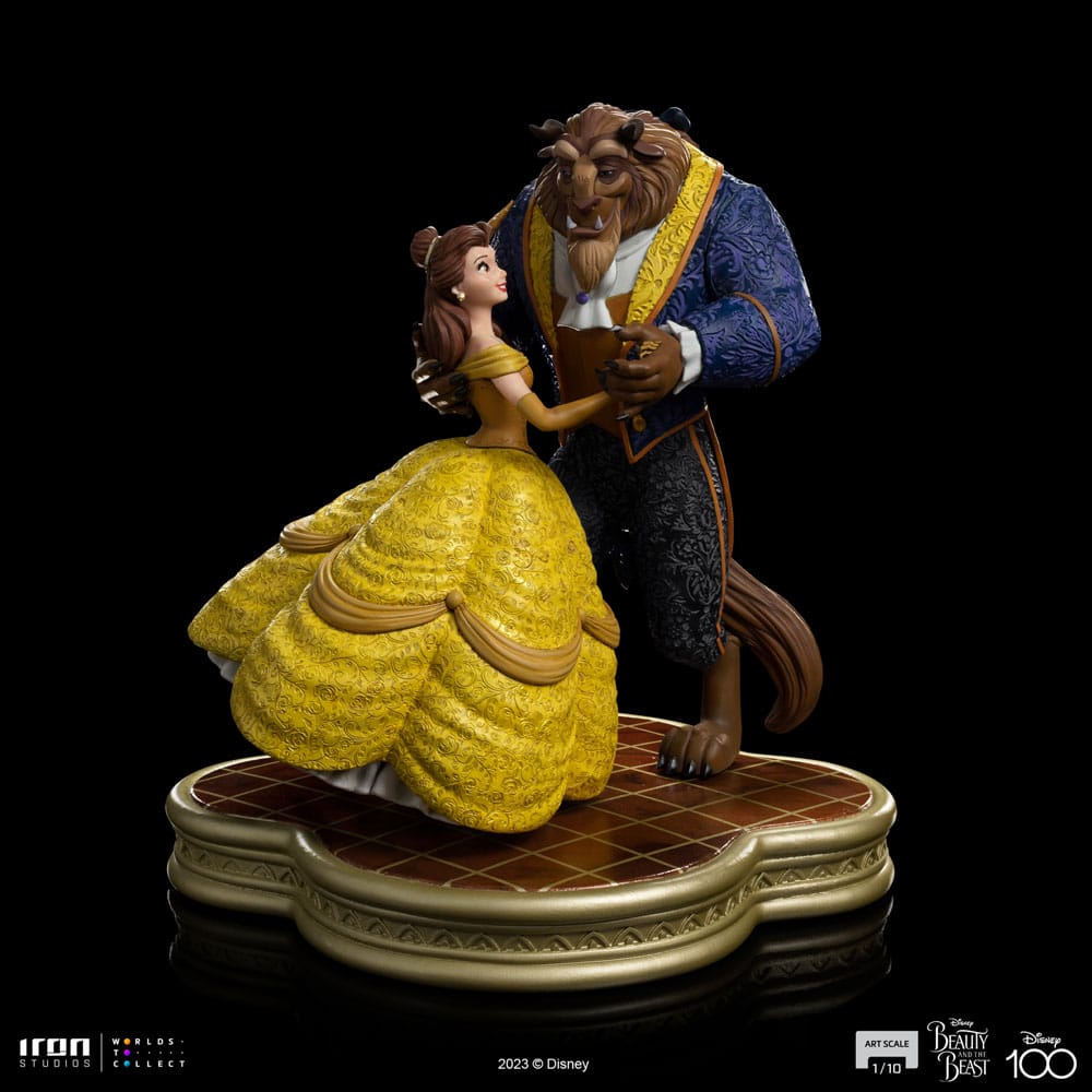 Iron Studios Disney Art Scale Statue 1/10 Beauty and the Beast 29 cm by LAB7 Malta