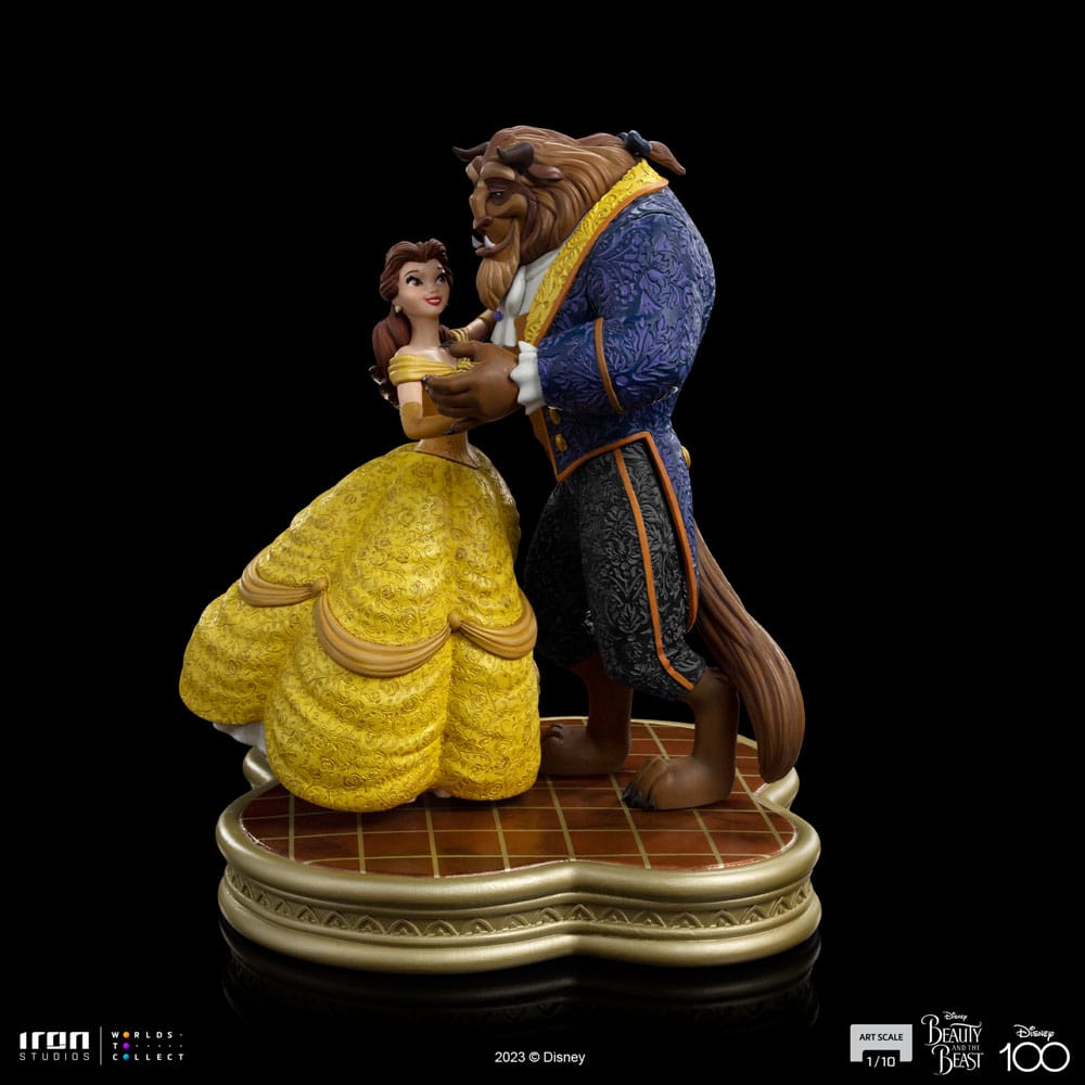 Iron Studios Disney Art Scale Statue 1/10 Beauty and the Beast 29 cm by LAB7 Malta