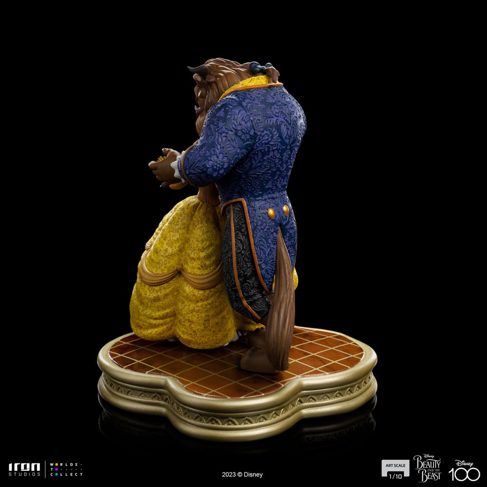 Iron Studios Disney Art Scale Statue 1/10 Beauty and the Beast 29 cm by LAB7 Malta