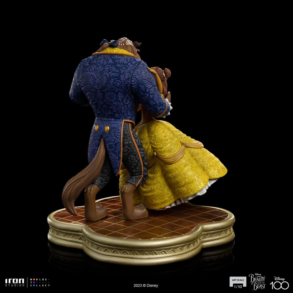 Iron Studios Disney Art Scale Statue 1/10 Beauty and the Beast 29 cm by LAB7 Malta