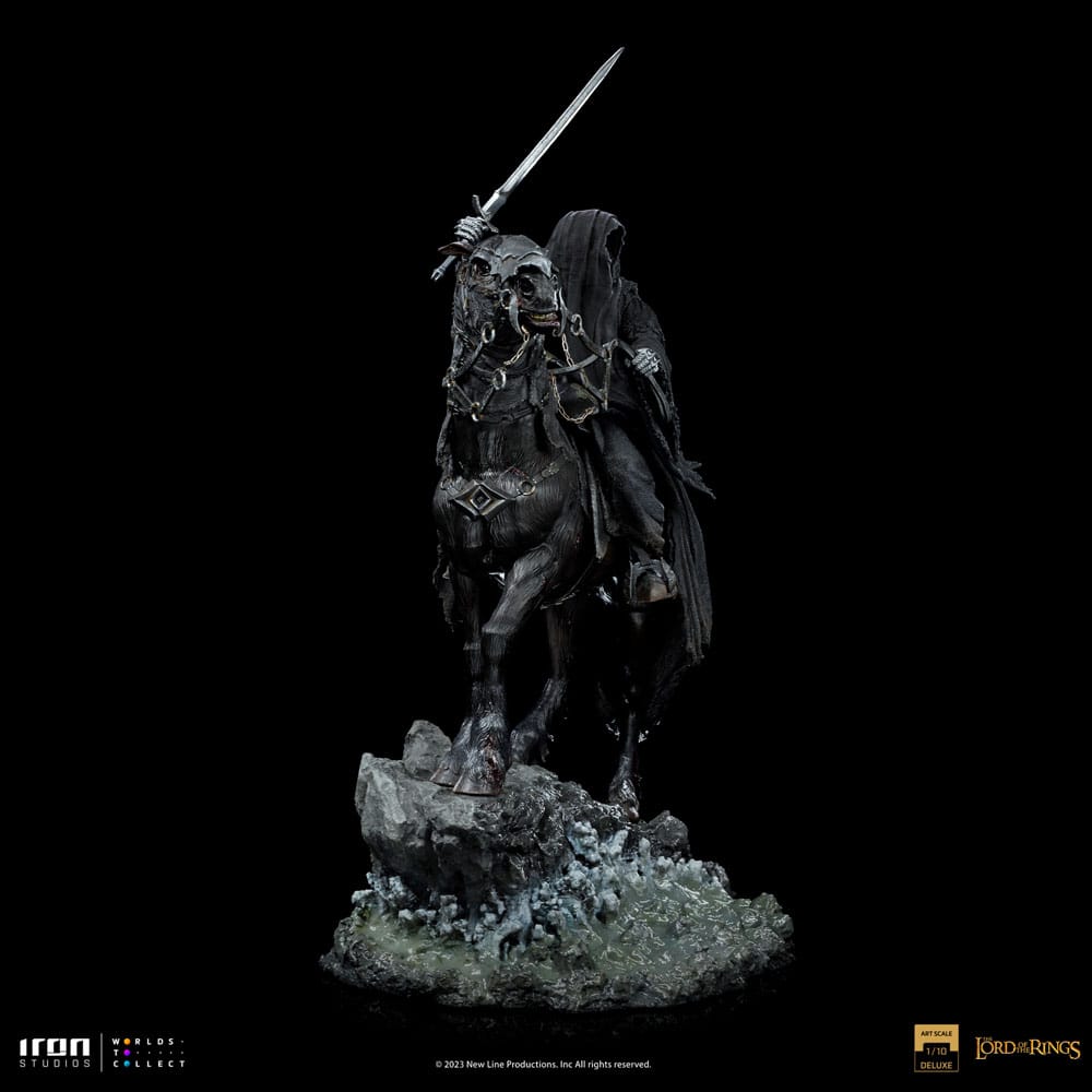 Iron Studios Lord Of The Rings Deluxe Art Scale Statue 1/10 Nazgul on Horse 42 cm by LAB7 Malta