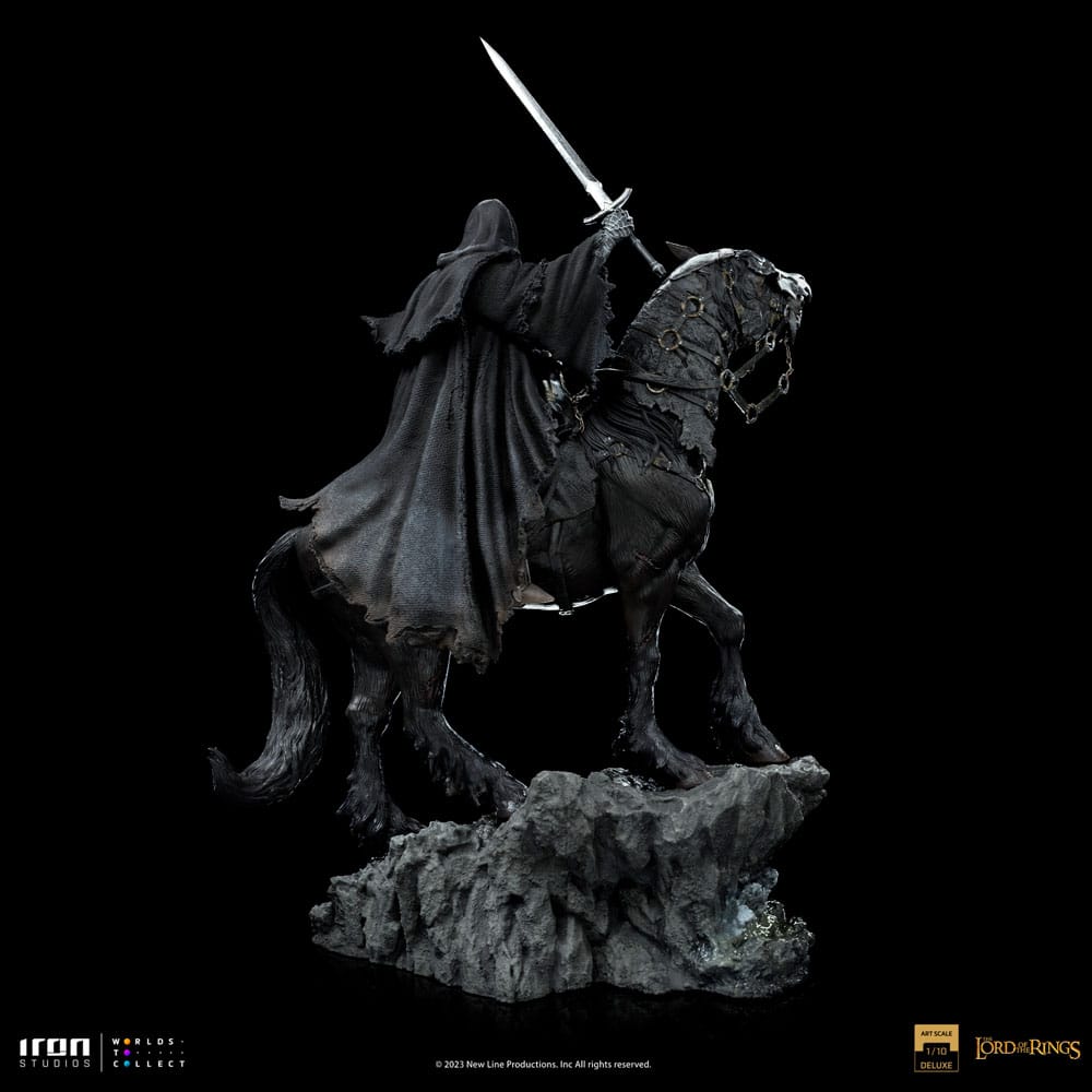 Iron Studios Lord Of The Rings Deluxe Art Scale Statue 1/10 Nazgul on Horse 42 cm by LAB7 Malta