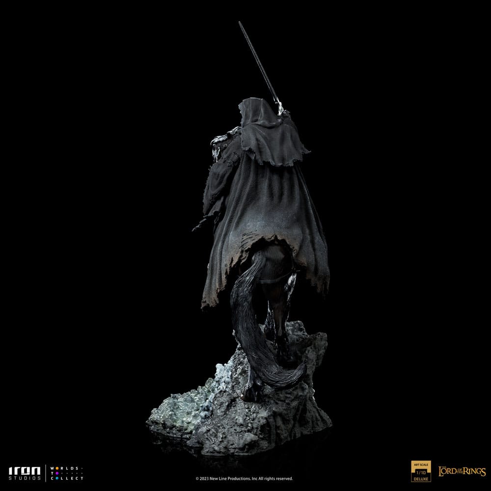 Iron Studios Lord Of The Rings Deluxe Art Scale Statue 1/10 Nazgul on Horse 42 cm by LAB7 Malta