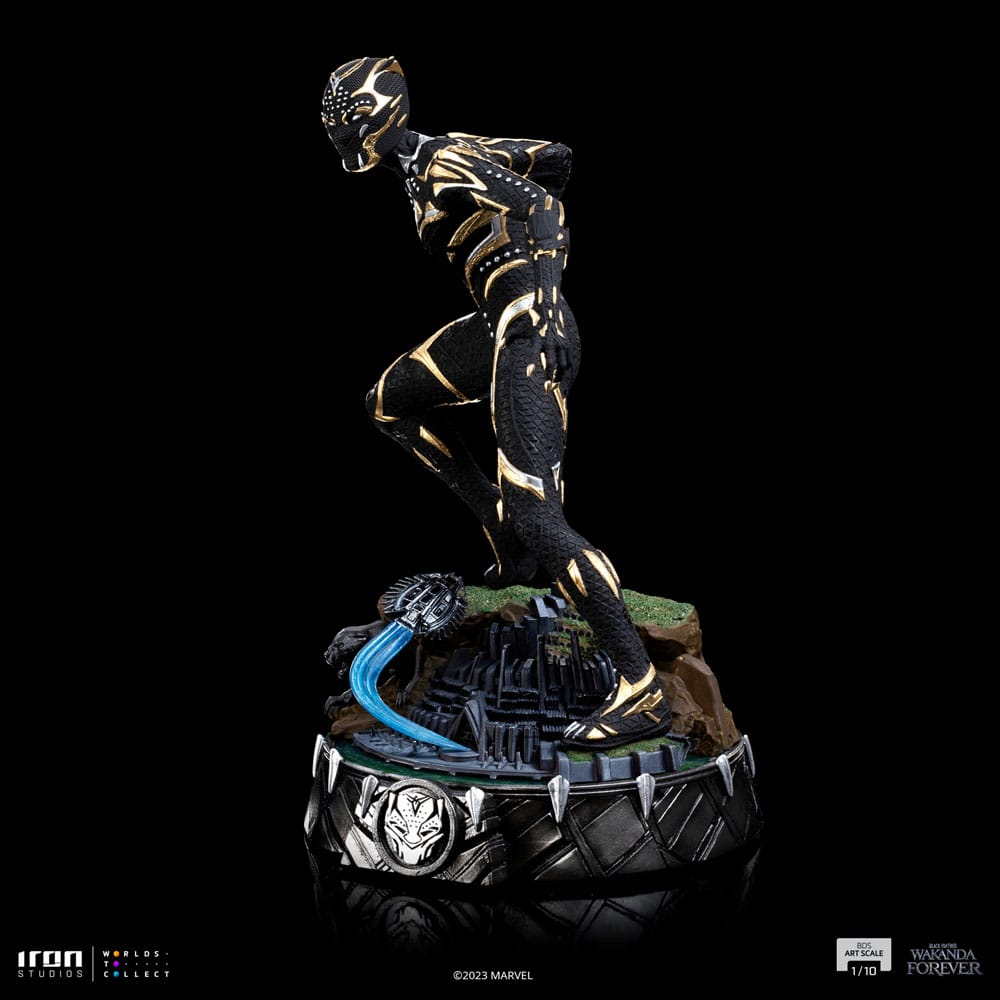 Iron Studios Marvel Art Scale Statue 1/10 Wakanda Forever Black Panther 21 cm by LAB7 Malta