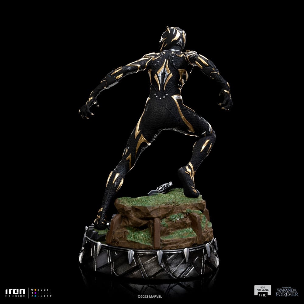 Iron Studios Marvel Art Scale Statue 1/10 Wakanda Forever Black Panther 21 cm by LAB7 Malta