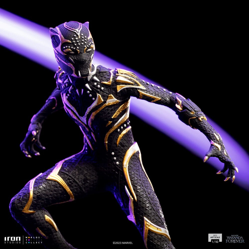 Iron Studios Marvel Art Scale Statue 1/10 Wakanda Forever Black Panther 21 cm by LAB7 Malta