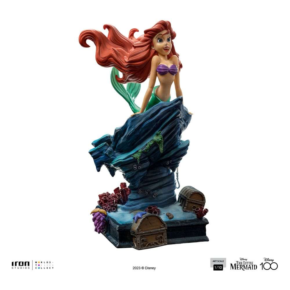 Iron Studios Disney Art Scale Statue 1/10 Little Mermaid 20 cm by LAB7 Malta