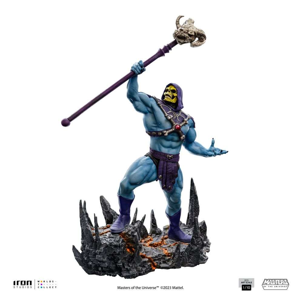 Iron Studios Masters of the Universe BDS Art Scale Statue 1/10 Skeletor 28 cm by LAB7 Malta