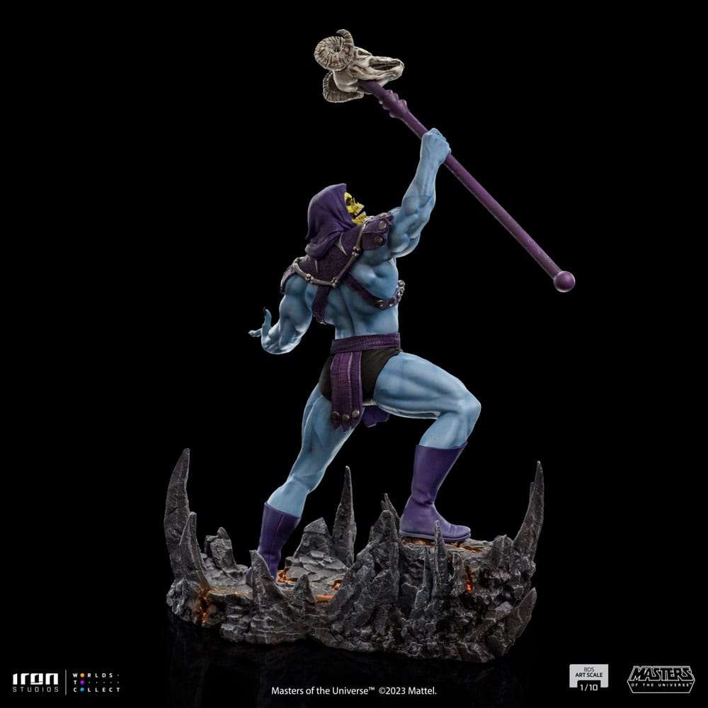 Iron Studios Masters of the Universe BDS Art Scale Statue 1/10 Skeletor 28 cm by LAB7 Malta