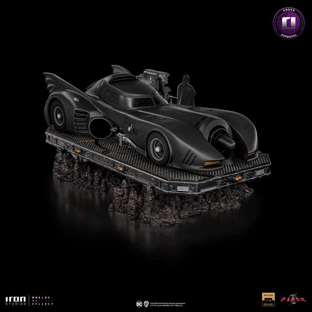 Iron Studios DC Comics Art Scale Deluxe Statue 1/10 The Flash Movie Batmobile by LAB7 Malta