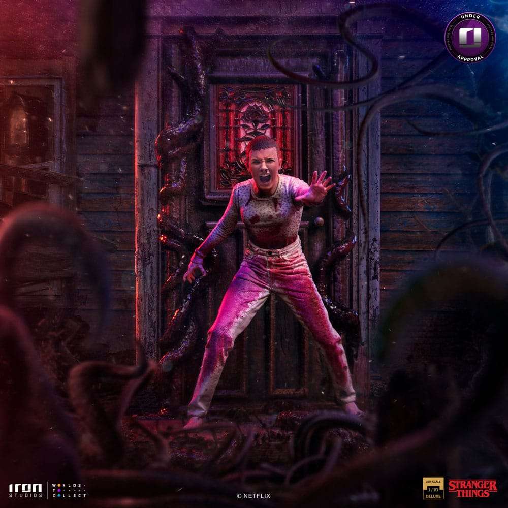 Iron Studios Stranger Things Art Scale Deluxe Statue 1/10 Eleven 30 cm by LAB7 Malta