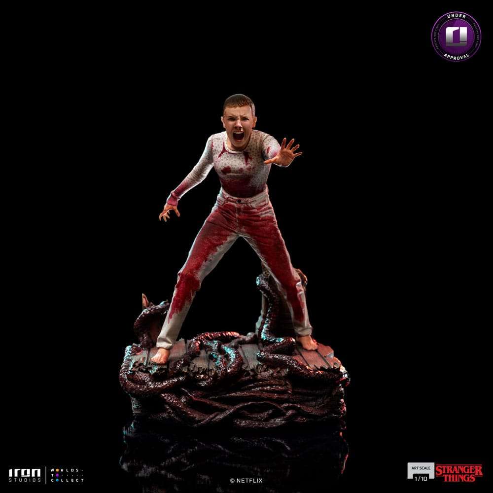 Iron Studios Stranger Things Art Scale Statue 1/10 Eleven 18 cm by LAB7 Malta