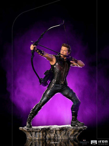 Iron Studios The Infinity Saga BDS Art Scale Statue 1/10 Hawkeye Battle of NY 23 cm by LAB7 Malta