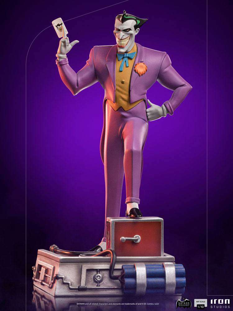 Iron Studios Batman The Animated Series Art Scale Statue 1/10 Joker 21 cm by LAB7 Malta