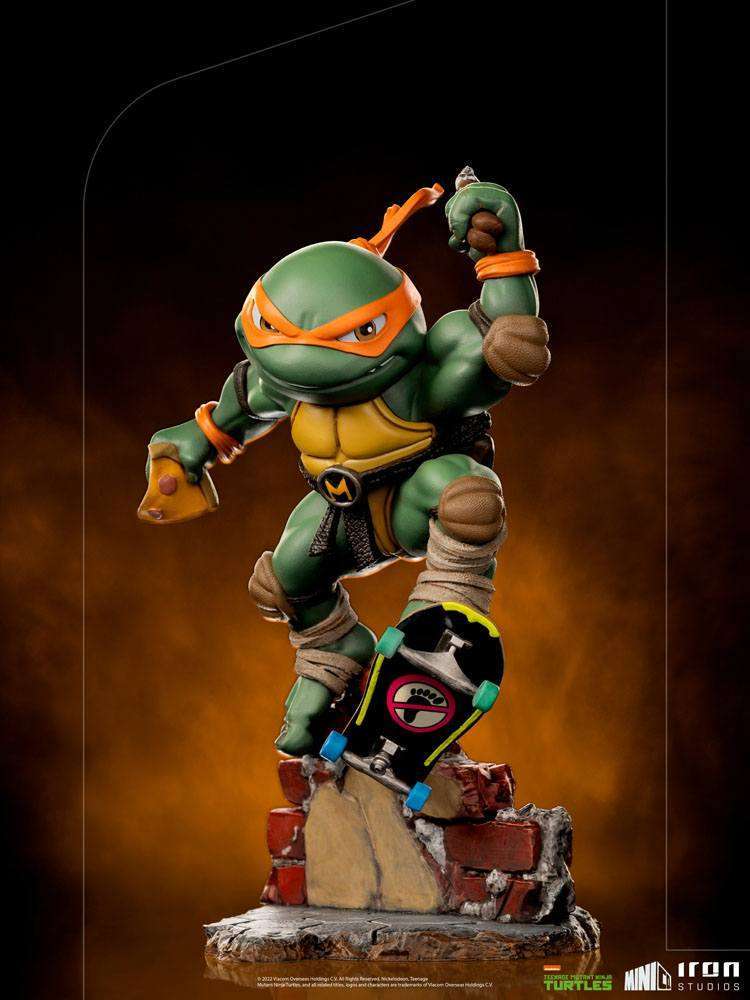 Iron Studios TMNT Mini Co. PVC Figure Michelangelo 20 cm by LAB7 Malta