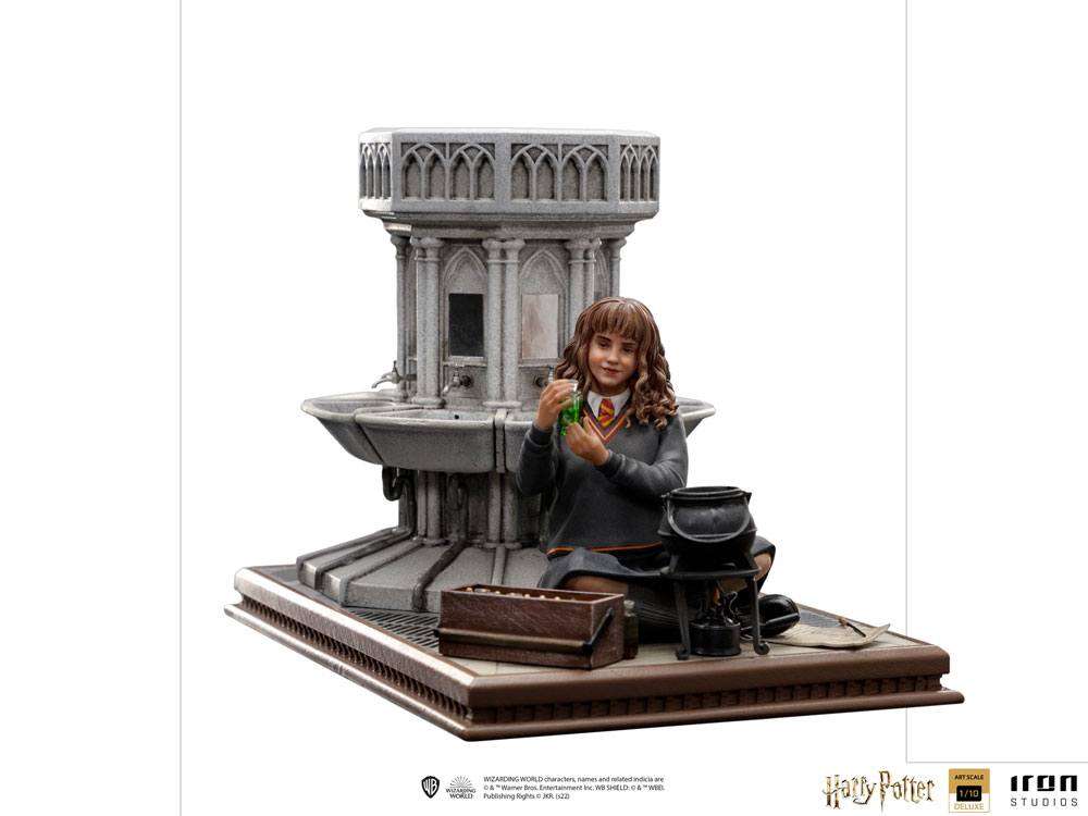 Iron Studios Harry Potter Deluxe Art Scale Statue 1/10 Hermione Granger Polyjuice 14 cm by LAB7 Malta