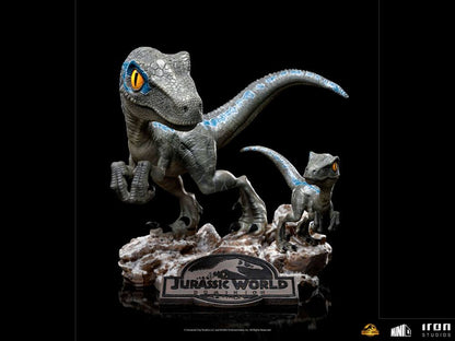 Iron Studios Jurassic World Dominion Mini Co. PVC Figure Blue and Beta 13 cm by LAB7 Malta