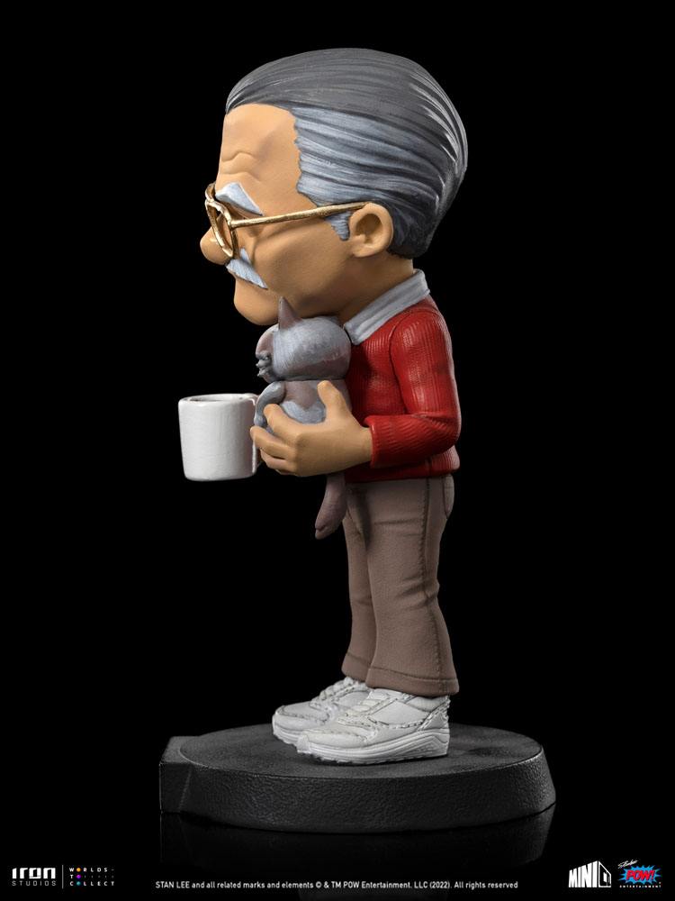 Iron Studios Stan Lee Mini Co. PVC Figure Stan Lee with Grumpy Cat 14 cm by LAB7 Malta