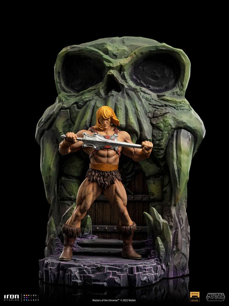 Iron Studios Masters of the Universe Deluxe Art Scale Statue 1/10 He-Man 34 cm by LAB7 Malta