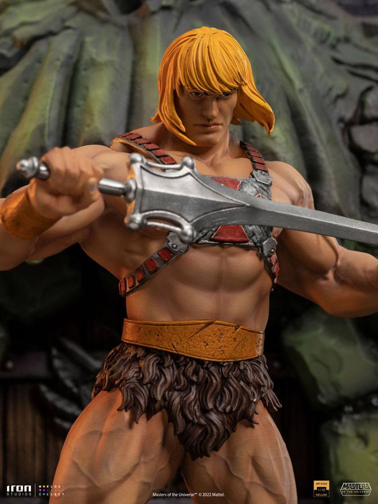 Iron Studios Masters of the Universe Deluxe Art Scale Statue 1/10 He-Man 34 cm by LAB7 Malta