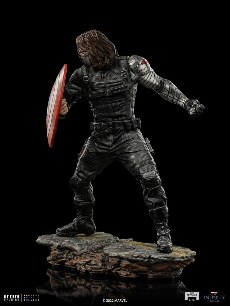 Iron Studios The Infinity Saga BDS Art Scale Statue 1/10 Winter Soldier 20 cm by LAB7 Malta