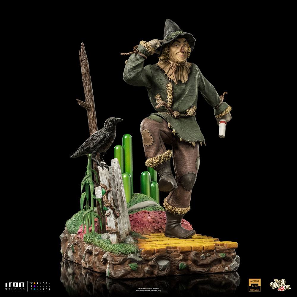 Iron Studios The Wizard of Oz Deluxe Art Scale Statue 1/10 Scarecrow 21 cm by LAB7 Malta