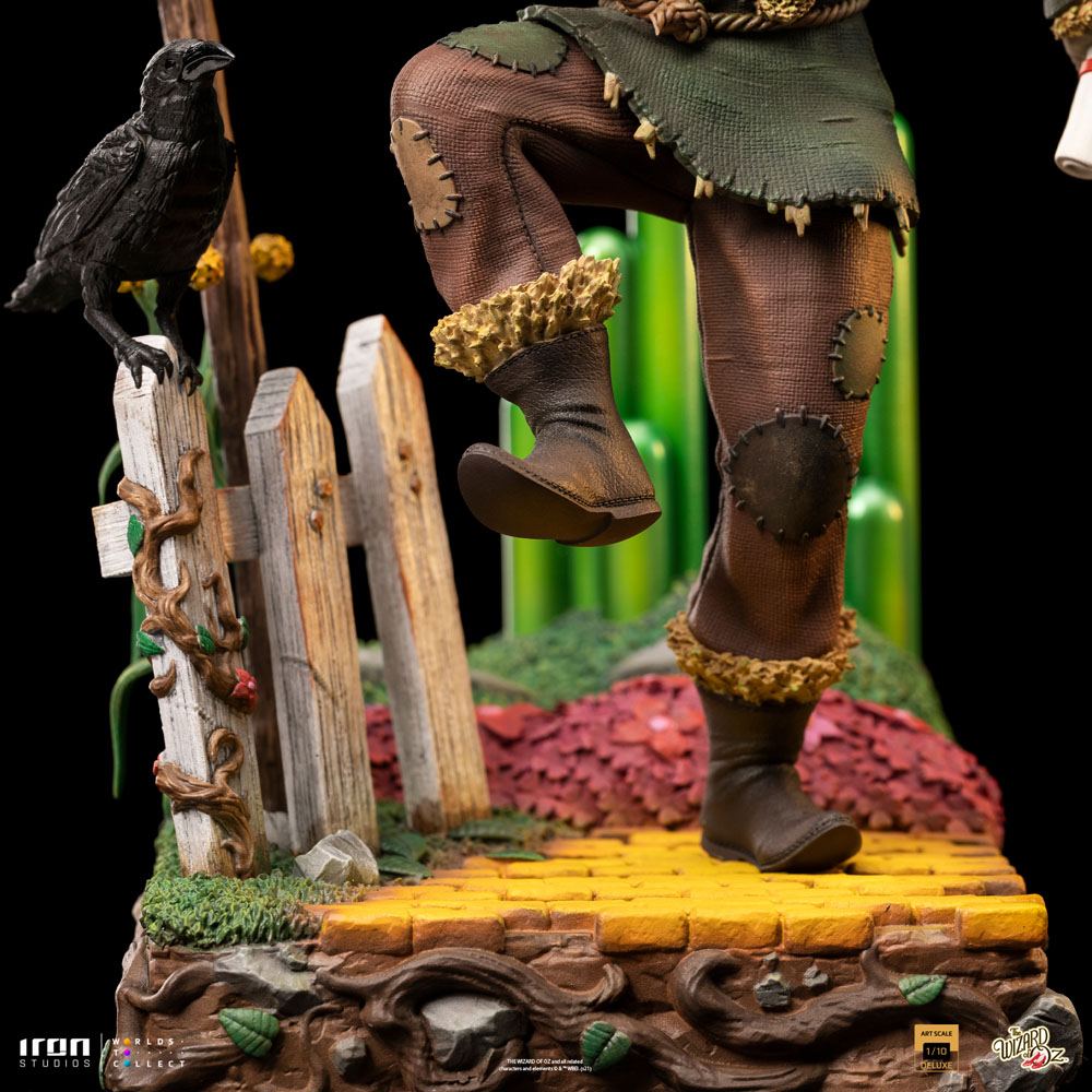 Iron Studios The Wizard of Oz Deluxe Art Scale Statue 1/10 Scarecrow 21 cm by LAB7 Malta