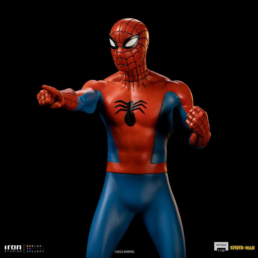 Iron Studios Marvel Comics Art Scale Statue 1/10 Spider-Man (1967 Animated TV Series) 21 cm by LAB7 Malta