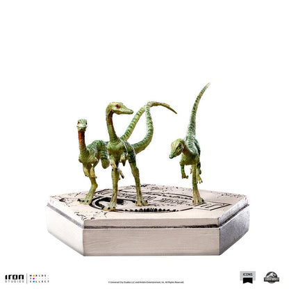 Iron Studios Jurassic World Icons Statue Compsognathus 5 cm by LAB7 Malta