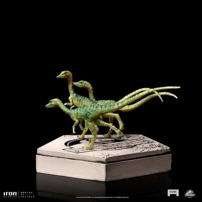 Iron Studios Jurassic World Icons Statue Compsognathus 5 cm by LAB7 Malta