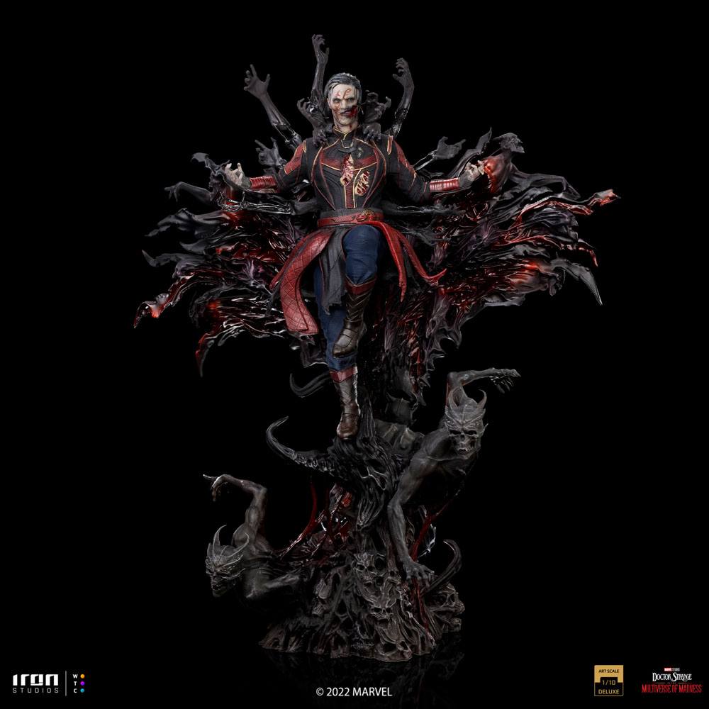 Iron Studios Doctor Strange in the Multiverse of Madness Art Scale Statue 1/10 Dead Defender Strange Deluxe 31 cm by LAB7 Malta