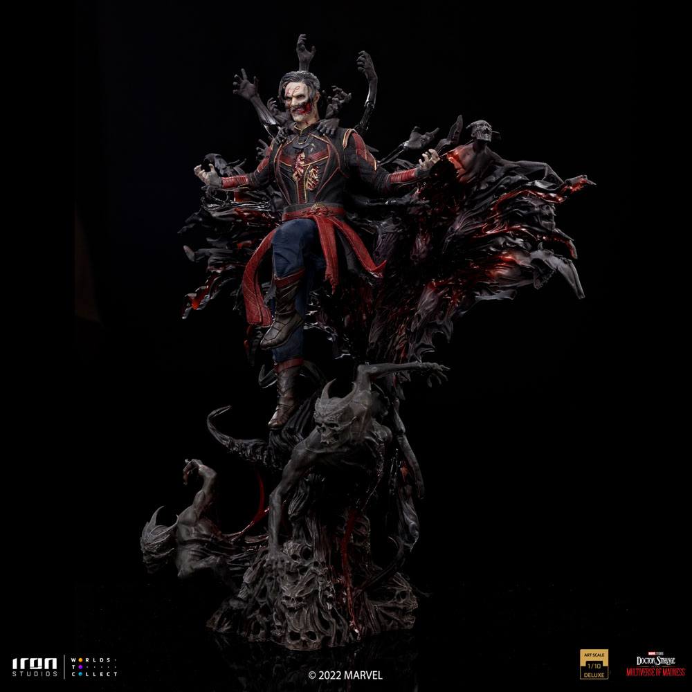 Iron Studios Doctor Strange in the Multiverse of Madness Art Scale Statue 1/10 Dead Defender Strange Deluxe 31 cm by LAB7 Malta