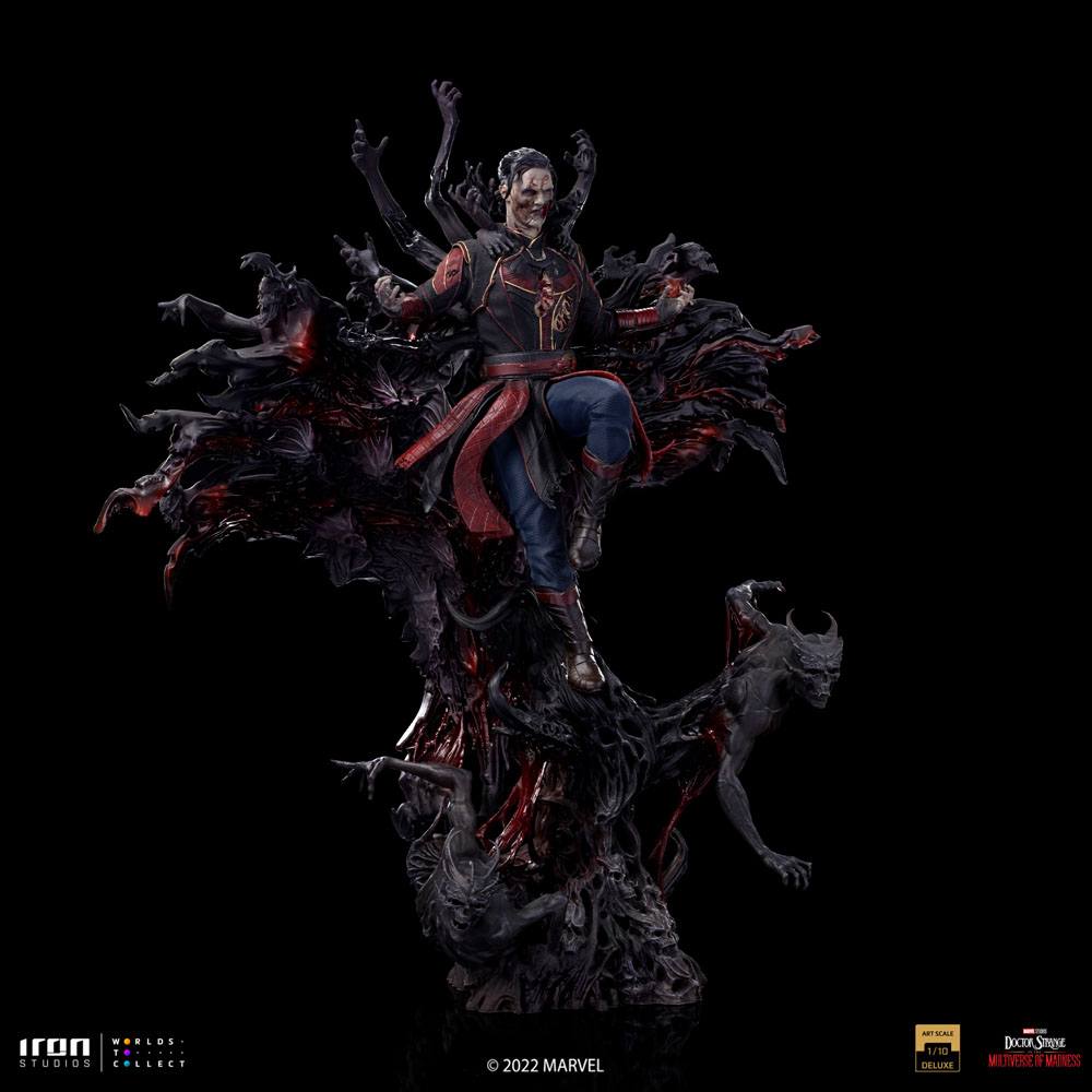 Iron Studios Doctor Strange in the Multiverse of Madness Art Scale Statue 1/10 Dead Defender Strange Deluxe 31 cm by LAB7 Malta