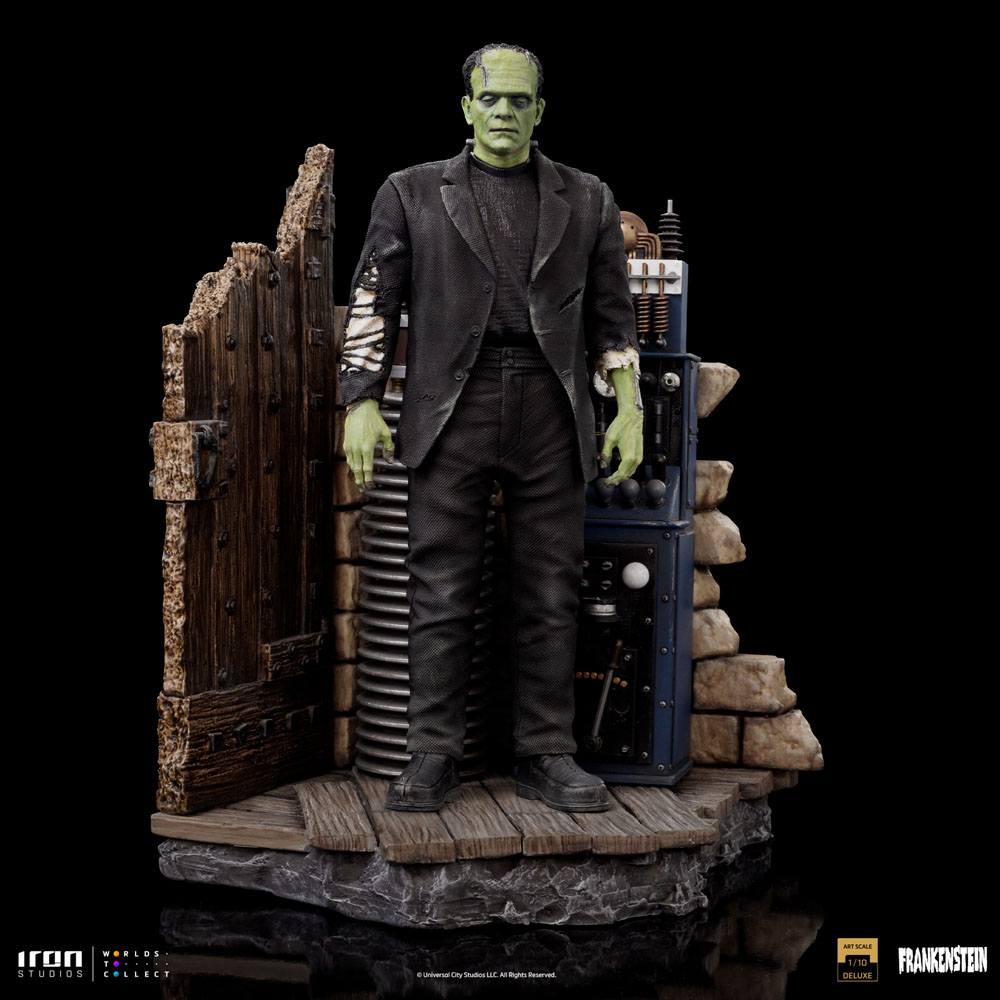 Iron Studios Universal Monsters Deluxe Art Scale Statue 1/10 Frankenstein Monster 24 cm by LAB7 Malta