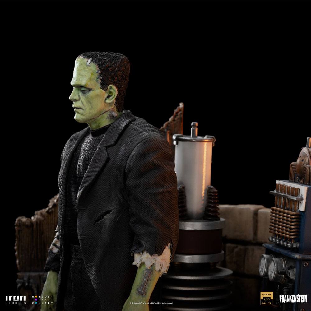 Iron Studios Universal Monsters Deluxe Art Scale Statue 1/10 Frankenstein Monster 24 cm by LAB7 Malta