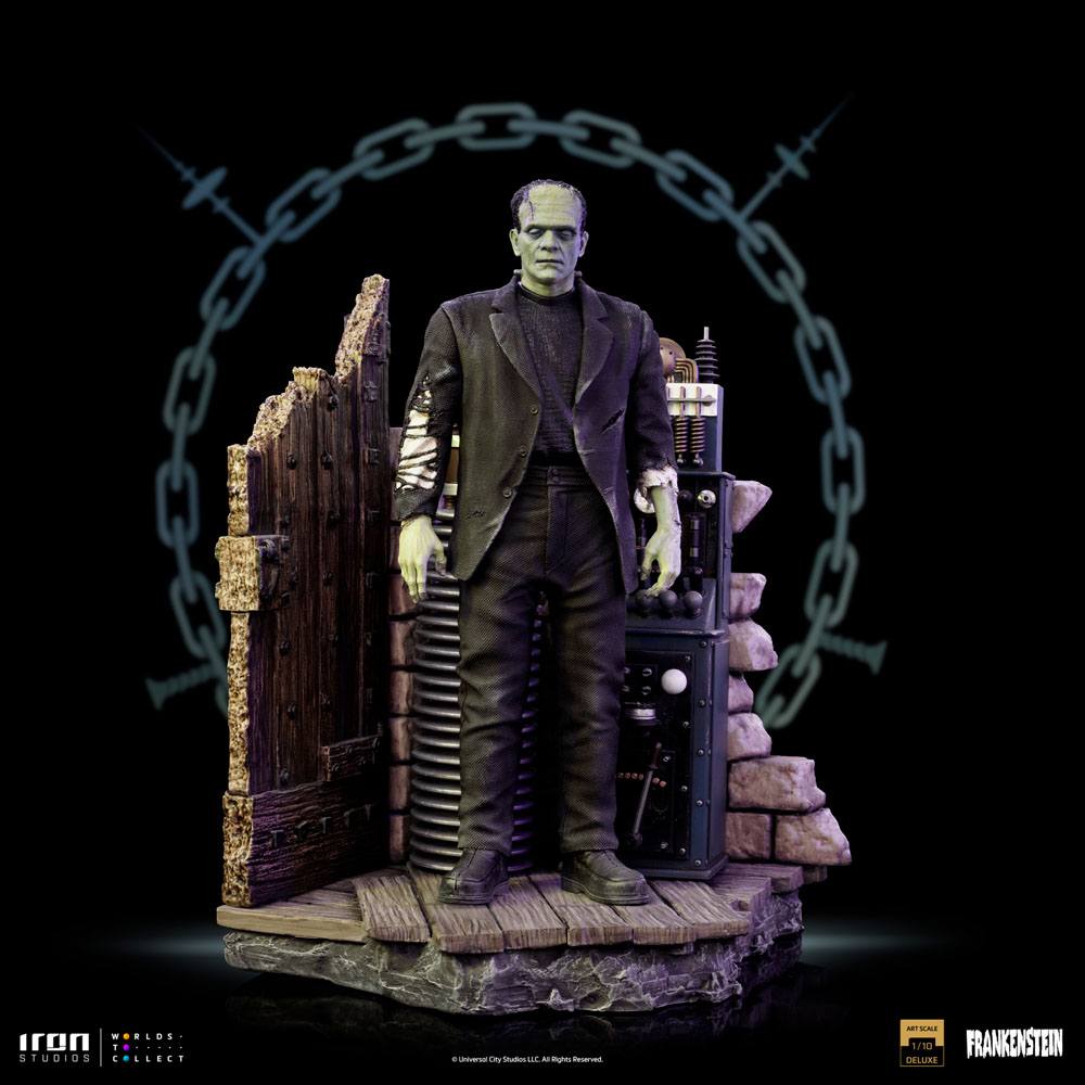 Iron Studios Universal Monsters Deluxe Art Scale Statue 1/10 Frankenstein Monster 24 cm by LAB7 Malta