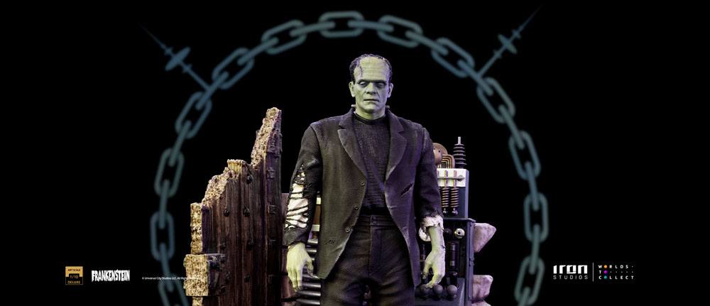 Iron Studios Universal Monsters Deluxe Art Scale Statue 1/10 Frankenstein Monster 24 cm by LAB7 Malta